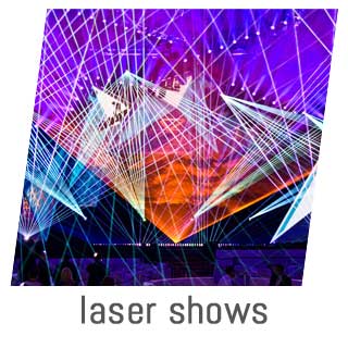 button laser show